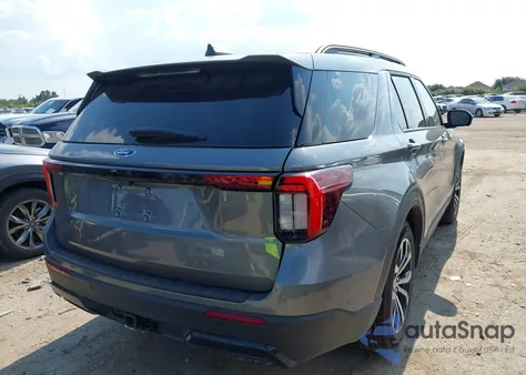 2025 Ford Explorer St-Line из США, поврежденный, VIN 1FMUK7KH7SGB35957